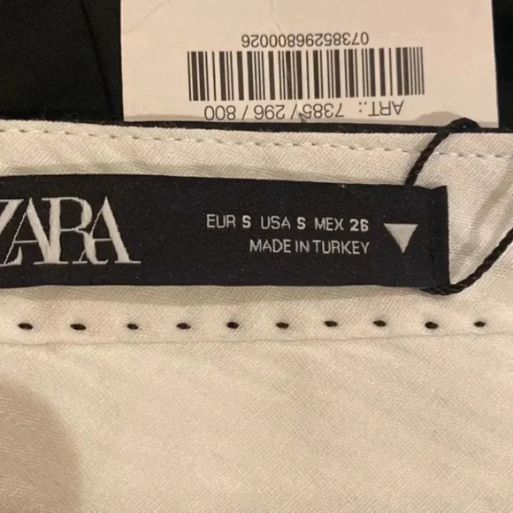 Zara FULL-LENGTH MENSWEAR STYLE PANTS - Picture 13 of 13